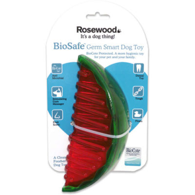 Rosewood Biosafe Germ Smart Watermelon Dog Toy